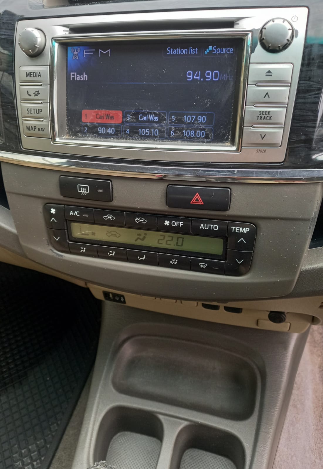 2012 Toyota Fortuner 3.0 D-4D 4×2 A/T